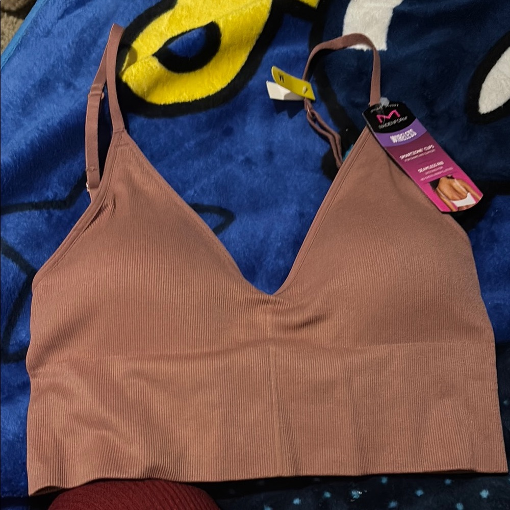 Women's Seamless Bralette in Brown